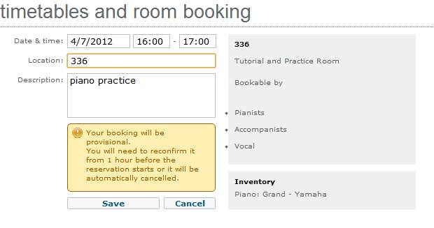 Booking a room image